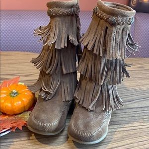 Girls Minnetonka Booties